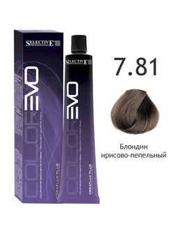 Краска "COLOREVO" 7,81 блондин ирисово-пепельный
