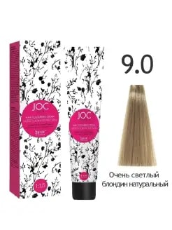 9.0  JOC Крем-краска 100 мл - Очень светлый блондин 1004-9.0