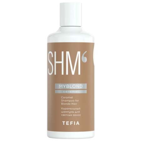 Карамельный шампунь для светлых волос MYBLOND, Tefia 300 мл
