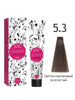 5.3 JOC Крем-краска - Светло-каштановый золотистый 1004-5.3