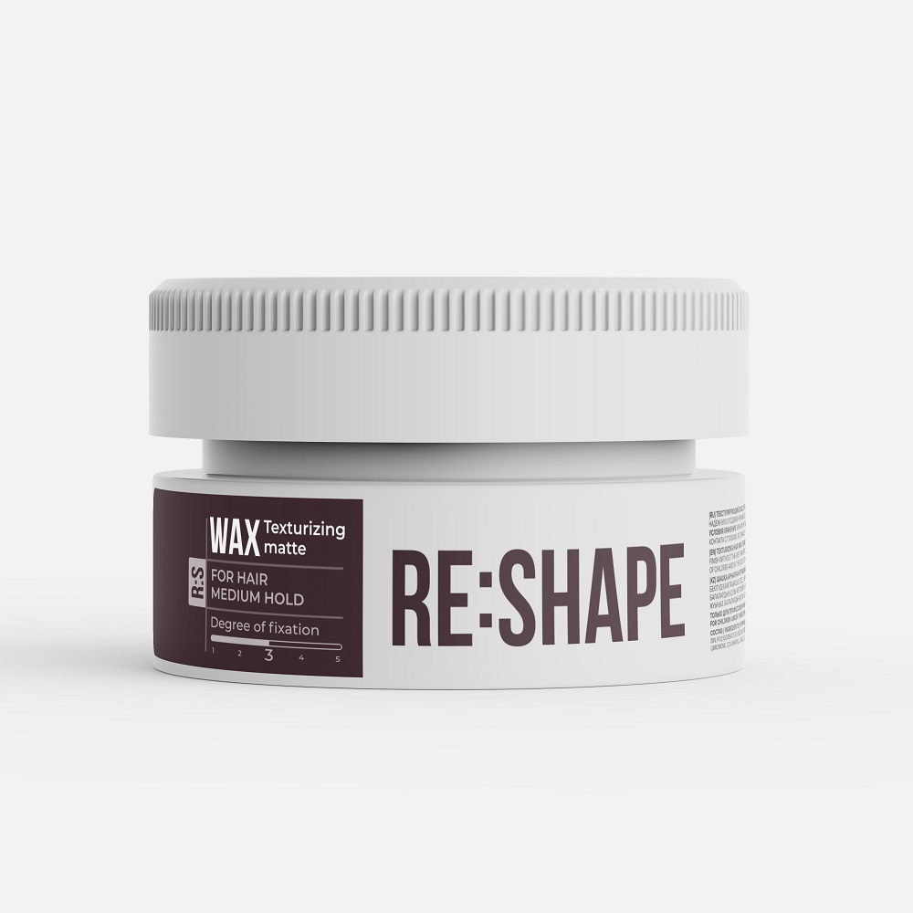 Матовый воск средней фиксации KEBREN  RE:SHAPE, 100 мл 