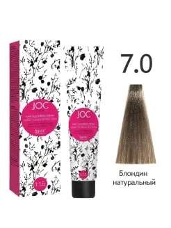 7.0  JOC Крем-краска 100 мл - Блондин 1004-7.0