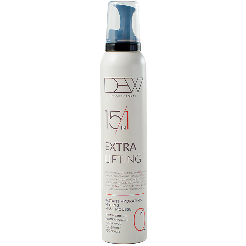 DEW PROFESSIONAL НЕСМЫВАЕМАЯ УВЛАЖНЯЮЩАЯ МАСКА МУСС С ЛИФИНГ-ЭФФЕКТОМ, 200 мл