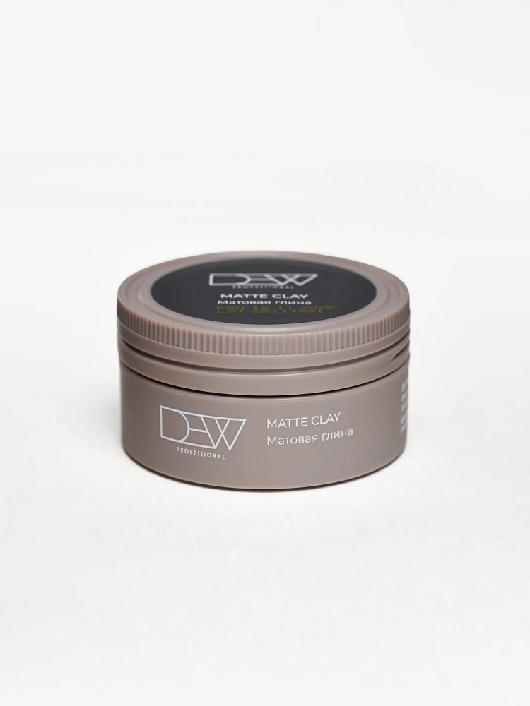 DEW PROFESSIONAL MATTE CLAY МАТОВАЯ ГЛИНА, 80 гр.