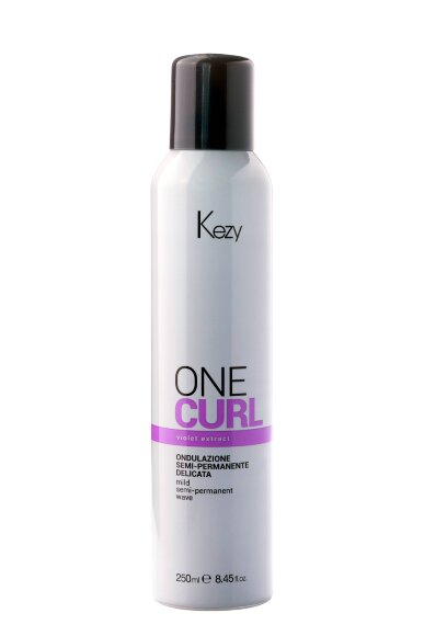 Однофазная полустойкая щадящая завивка Kezy One Curl mild semi-permanent wave 250мл 