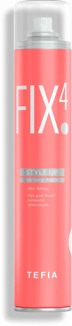 Лак для волос сильной фиксации STYLE.UP, Tefia 500 мл