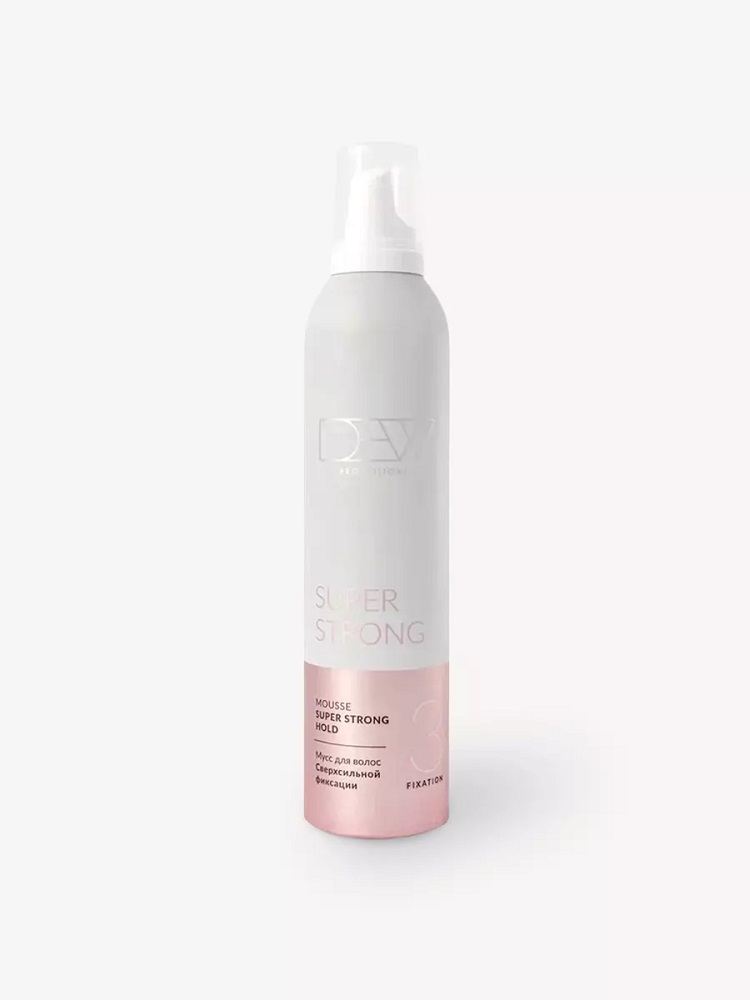 DEW PROFESSIONAL SUPER STRONG МУСС ДЛЯ ВОЛОС сверхсильной фиксации, 350 мл