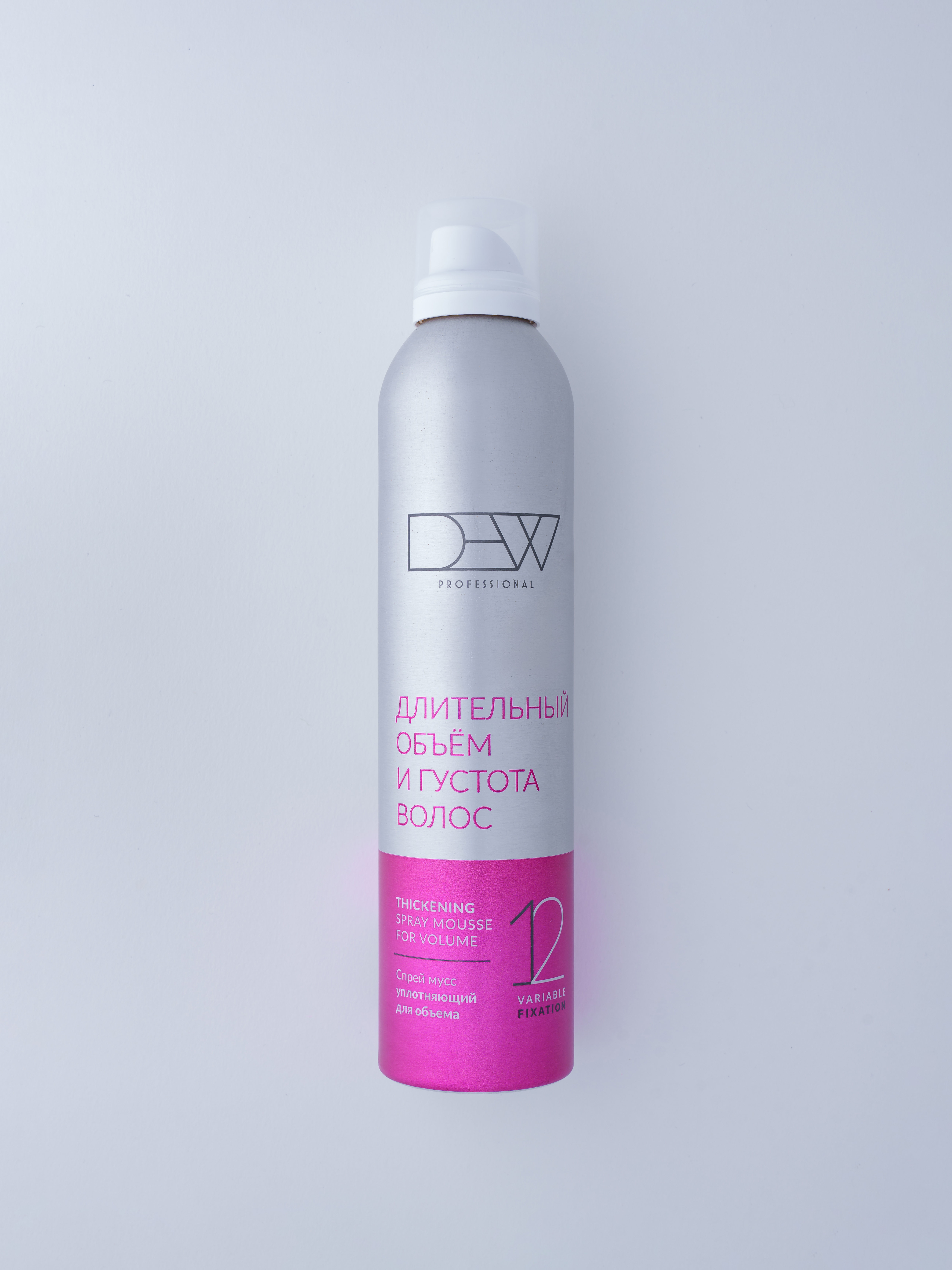 DEW PROFESSIONAL СПРЕЙ-МУСС УПЛОТНЯЮЩИЙ ДЛЯ ОБЪЕМА (1/2) 300 мл