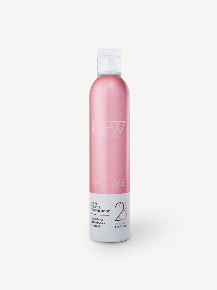 DEW PROFESSIONAL, СПРЕЙ МУСС SPRAY MOUSSE VOLUME ROOT для объёма у корней (2/3) 300 мл