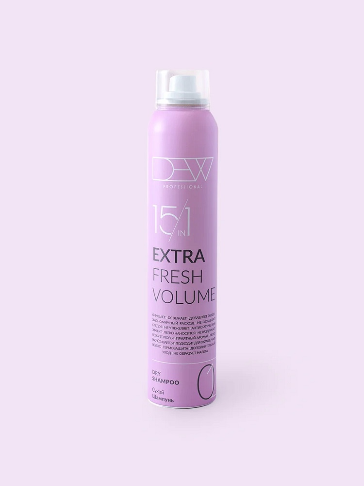 DEW PROFESSIONAL EXTRA FRESH VOLUME СУХОЙ ШАМПУНЬ (0/1) 200 мл