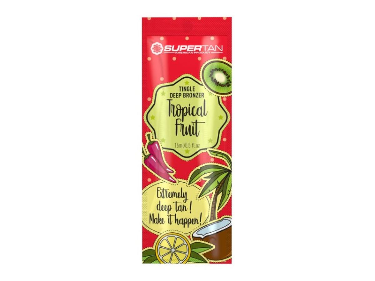 Tropical Fruit Усиленный бронзатор с мощным тингл-эффектом, питающими маслами (15мл)