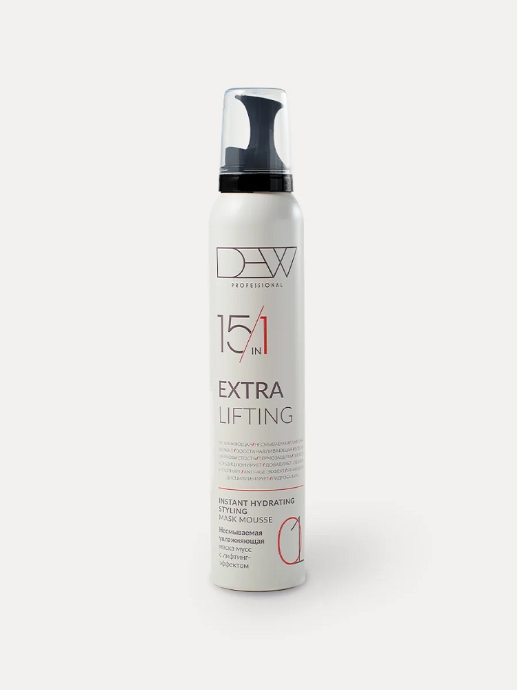 DEW PROFESSIONAL EXTRA LIFTING НЕСМЫВАЕМАЯ УВЛАЖНЯЮЩАЯ МАСКА МУСС С ЛИФИНГ-ЭФФЕКТОМ, 200 мл