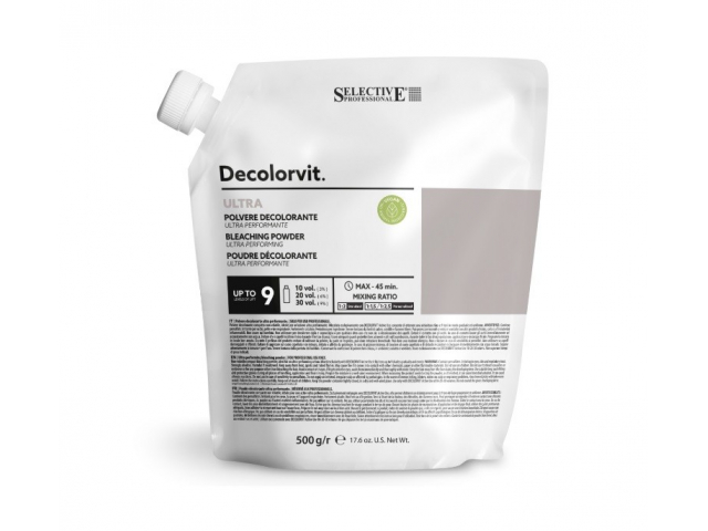 DECOLORVIT ULTRA Порошок обесцвечивающий экстра эффективный "Decolorvit ULTRA", 500 гр.