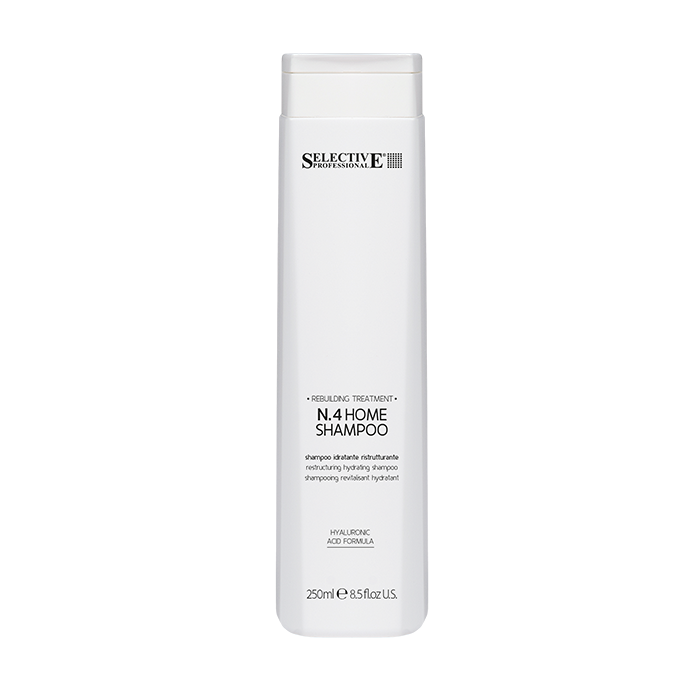 RBT Шампунь увл и восст д/дом.ухода за сильно повр. вол "N.4 HOME SHAMPOO", 250 мл.