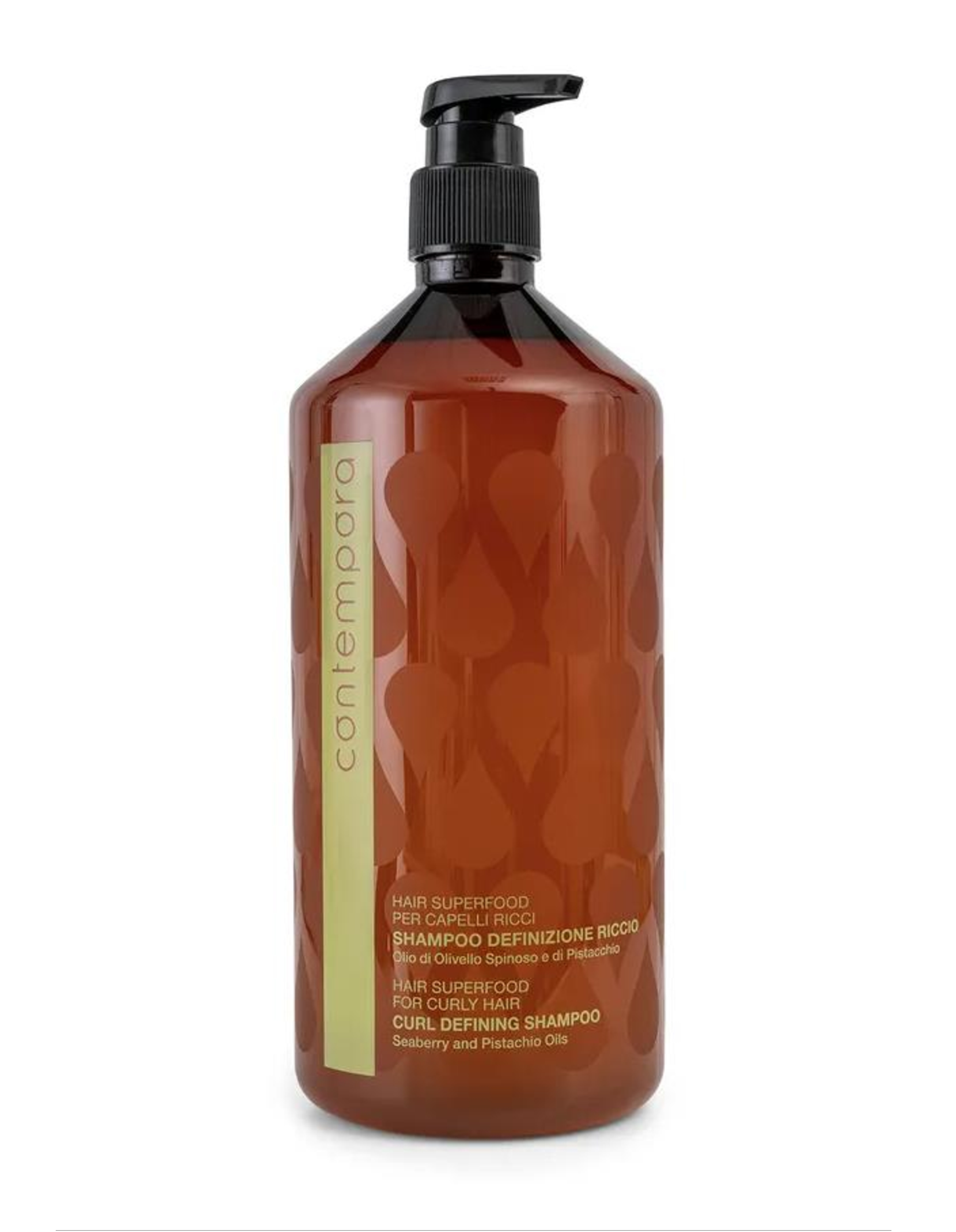 CON "HAIR SUPERFOOD" Шампунь д/форм. контура завитков с маслом облепихи и фисташковым маслом, 500мл