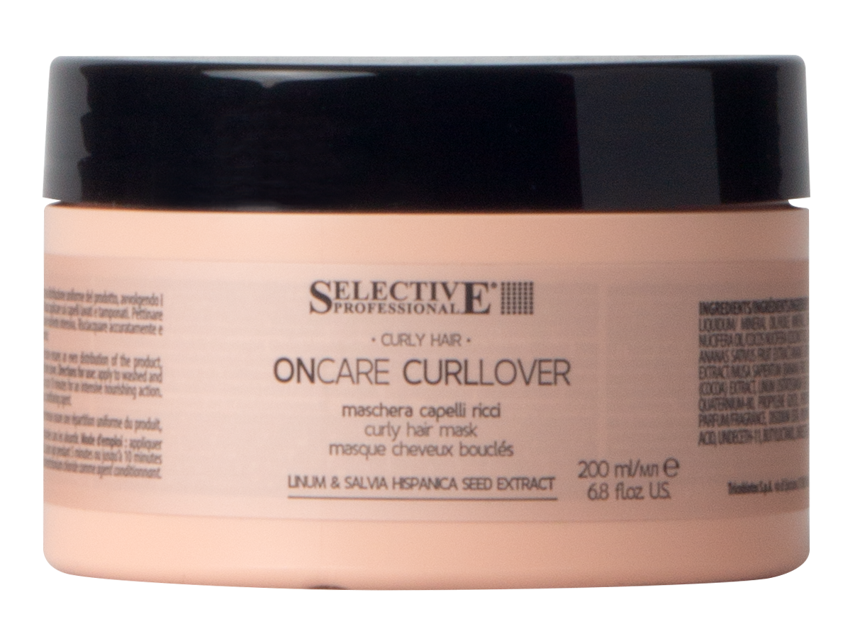 ONC CURLLOVER Специальная питательная маска для вьющихся волос, 200 мл.