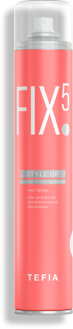 Лак для волос экстрасильной фиксации STYLE.UP, Tefia 500 мл