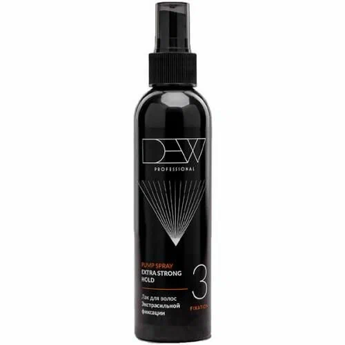 DEW PROFESSIONAL, БЕЗУПРЕЧНЫЙ СПРЕЙ ЭКСТРАСИЛЬНОЙ ФИКСАЦИИ (3) 200 мл